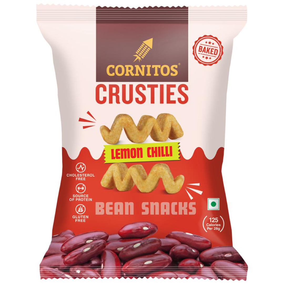 CORNITOS CRUSTIES LEMON CHILLI 50G
